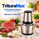 Super Processador e Triturador Elétrico de alimentos TRITURA MAX® + FRETE GRÁTIS
