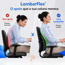 Suporte para as costas LOMBAR FLEX Anti dor e Anti stress  + BRINDES EXCLUSIVOS + FRETE GRÁTIS