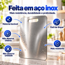 Tábua De Aço Para Cozinha CHEF INOX Antibacteriana e Antisujeira + FRETE GRÁTIS