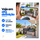 Câmera OLHO MÁGICO 360® - Segurança Dia e Noite + Frete Grátis