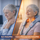 Massageador sem fio RelaxPRO - Imita Mãos Humanas + FRETE GRÁTIS