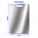 Tábua De Aço Para Cozinha CHEF INOX Antibacteriana e Antisujeira + FRETE GRÁTIS